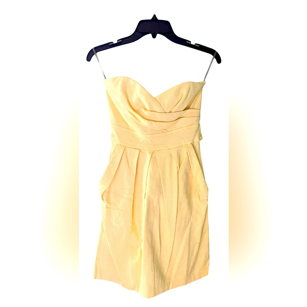 Yellow Dress w/Pockets